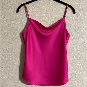 NWT Rachel Zoe Pink Tank Top with Rhinestone Detail Size XS